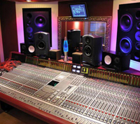 Recorded sound studio.