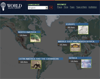 World Digital Library screenshot